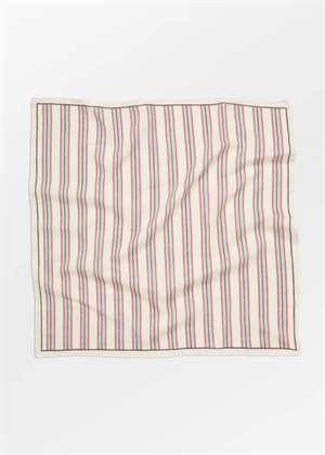 Tilly Cotta scarf Birch White Becksøndergaard 